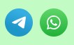 WhatsApp and Telegram
